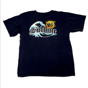 Sublime Vintage TShirt - Navy Blue - Medium